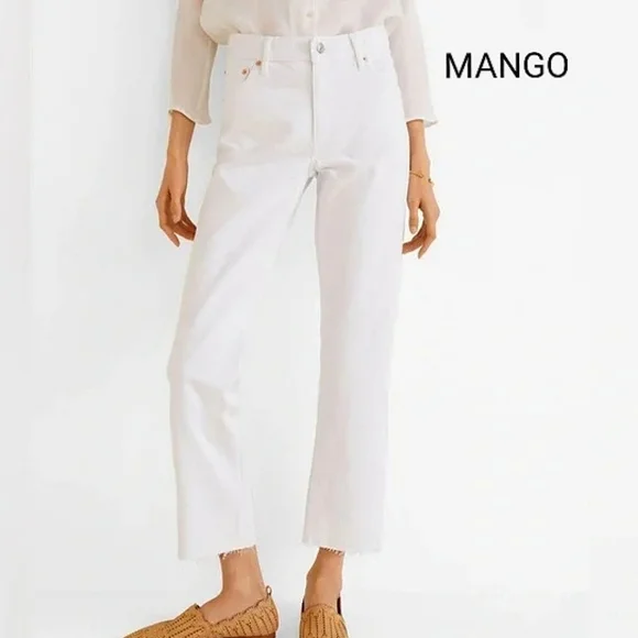 Mango Jeans Mango Sayana Straight Leg Ankle Jeans Poshmark